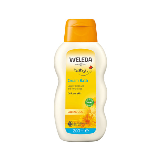 Weleda Baby Organic Cream Bath Calendula 200ml