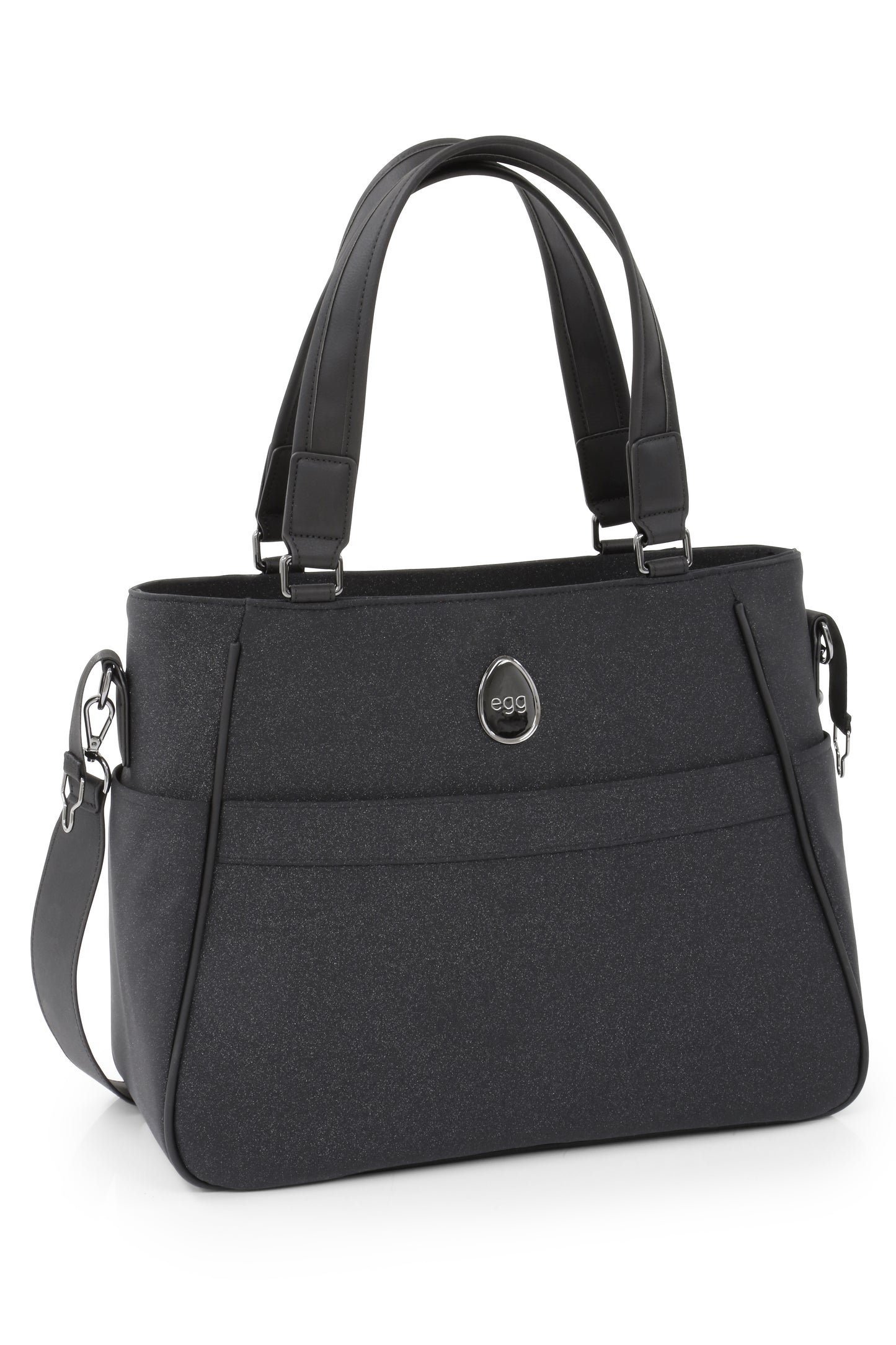 Sleek Diamond Black Changing Bag