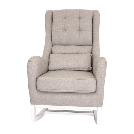 Tranquil Rocking Chair & Ottoman – Grey