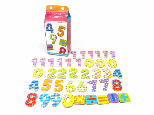 Milk Carton Magnetic Number