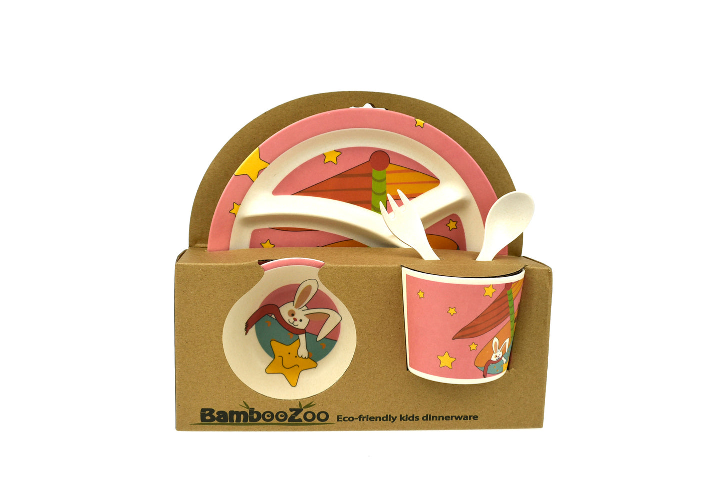 Bamboozoo Dinnerware Star Rabbit