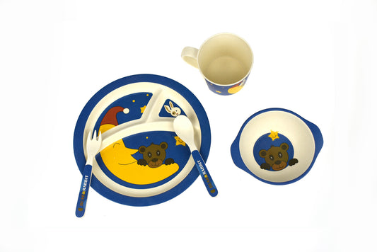 Bamboozoo Dinnerware Bear Rabbit