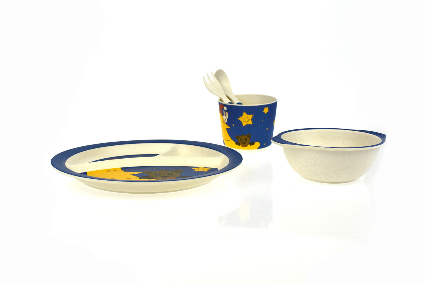 Bamboozoo Dinnerware Bear Rabbit