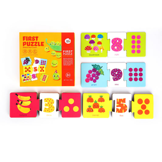First Puzzle-match And Count Game