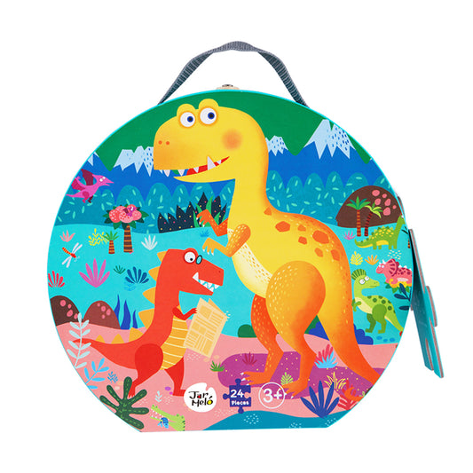Dinosaur Paradise Jigsaw Floor Puzzle 24pcs