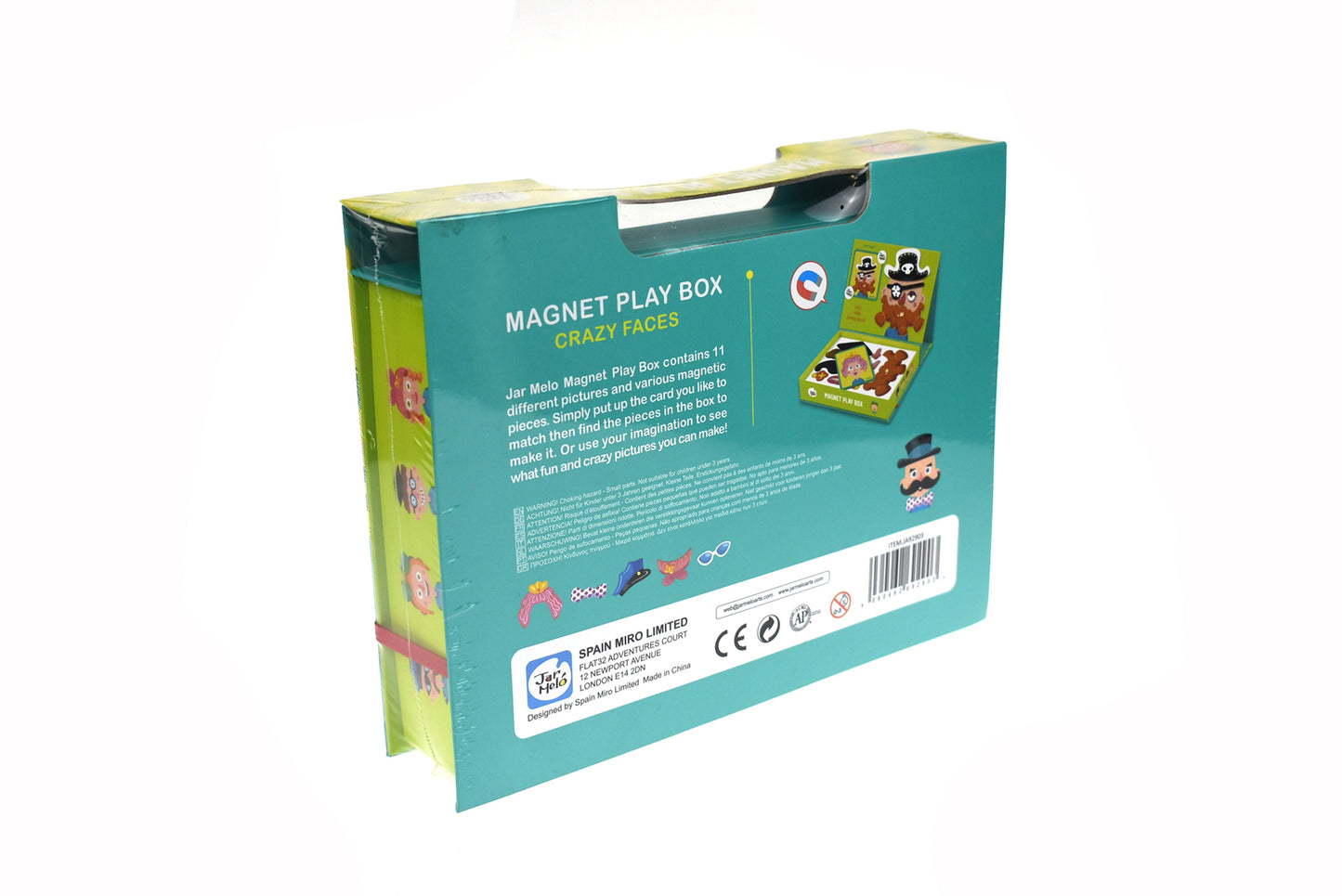 Magnet Play Box - Crazy Faces