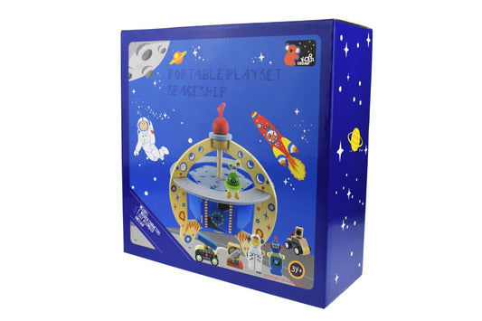 Ufo Spaceship Flying Saucer Playset