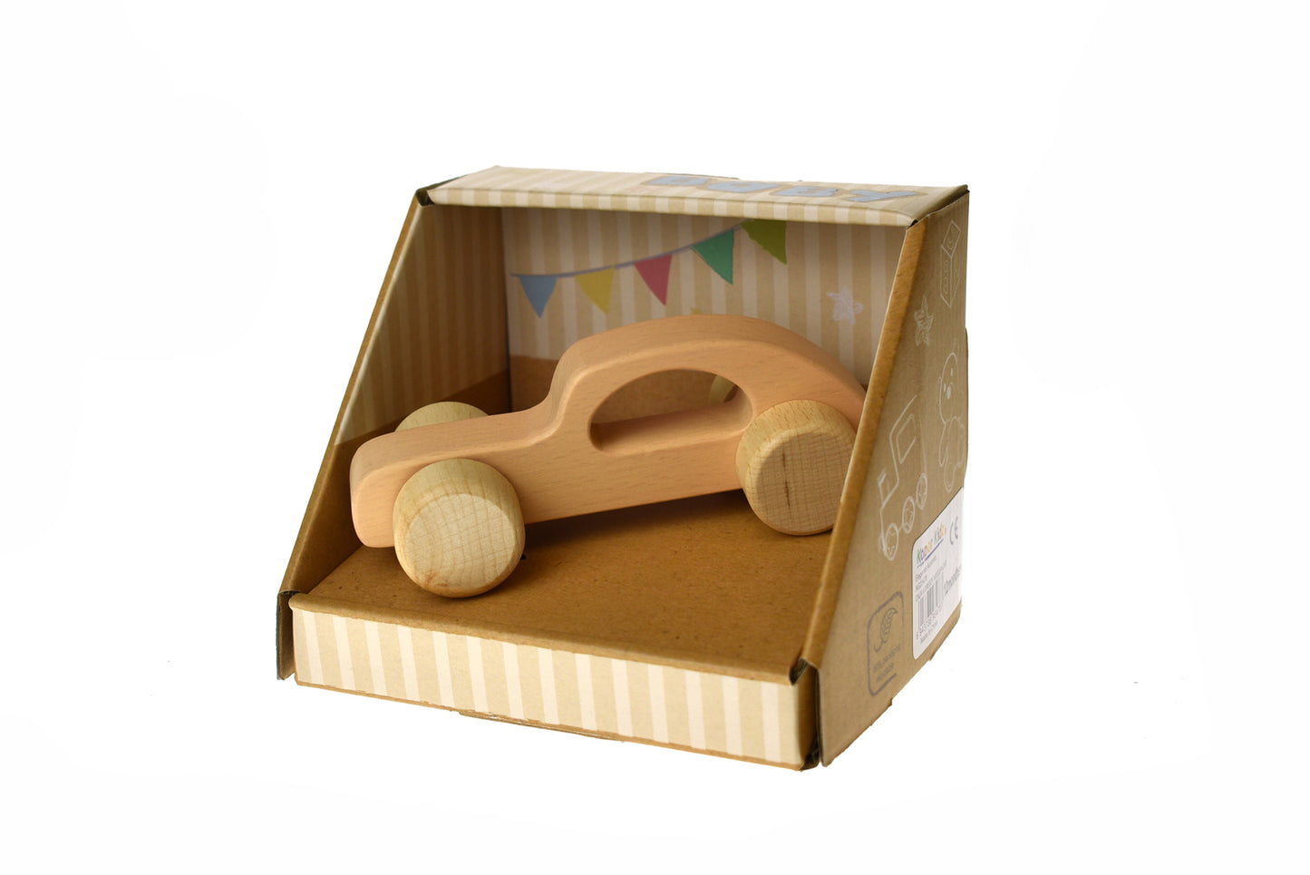 Calm & Breezy Wooden Car Beige