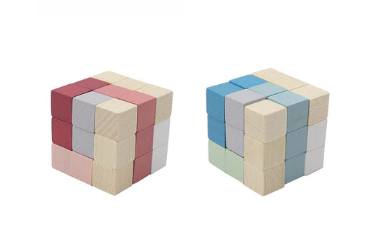 Calm & Breezy Snake Soma Wooden Brain Teaser Puzzle