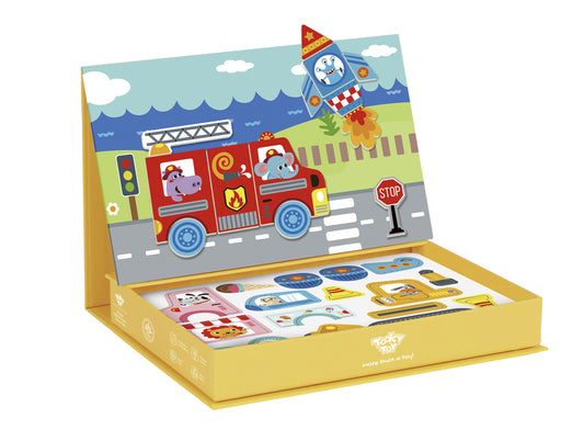 Magnetic Box-transportation