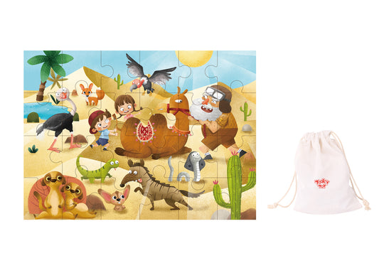 Desert Exploration Jigsaw Puzzle 24pcs