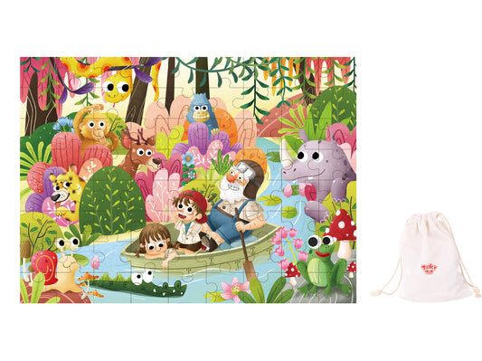 Rainforest Jigsaw Puzzle 72pcs