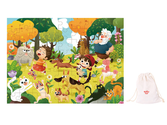 Pet Park Jigsaw Puzzle 72pcs