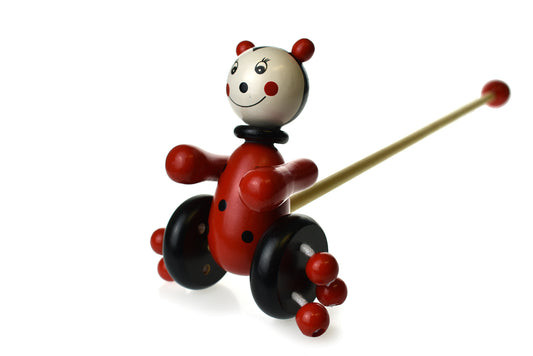 Push Along Wooden Ladybird